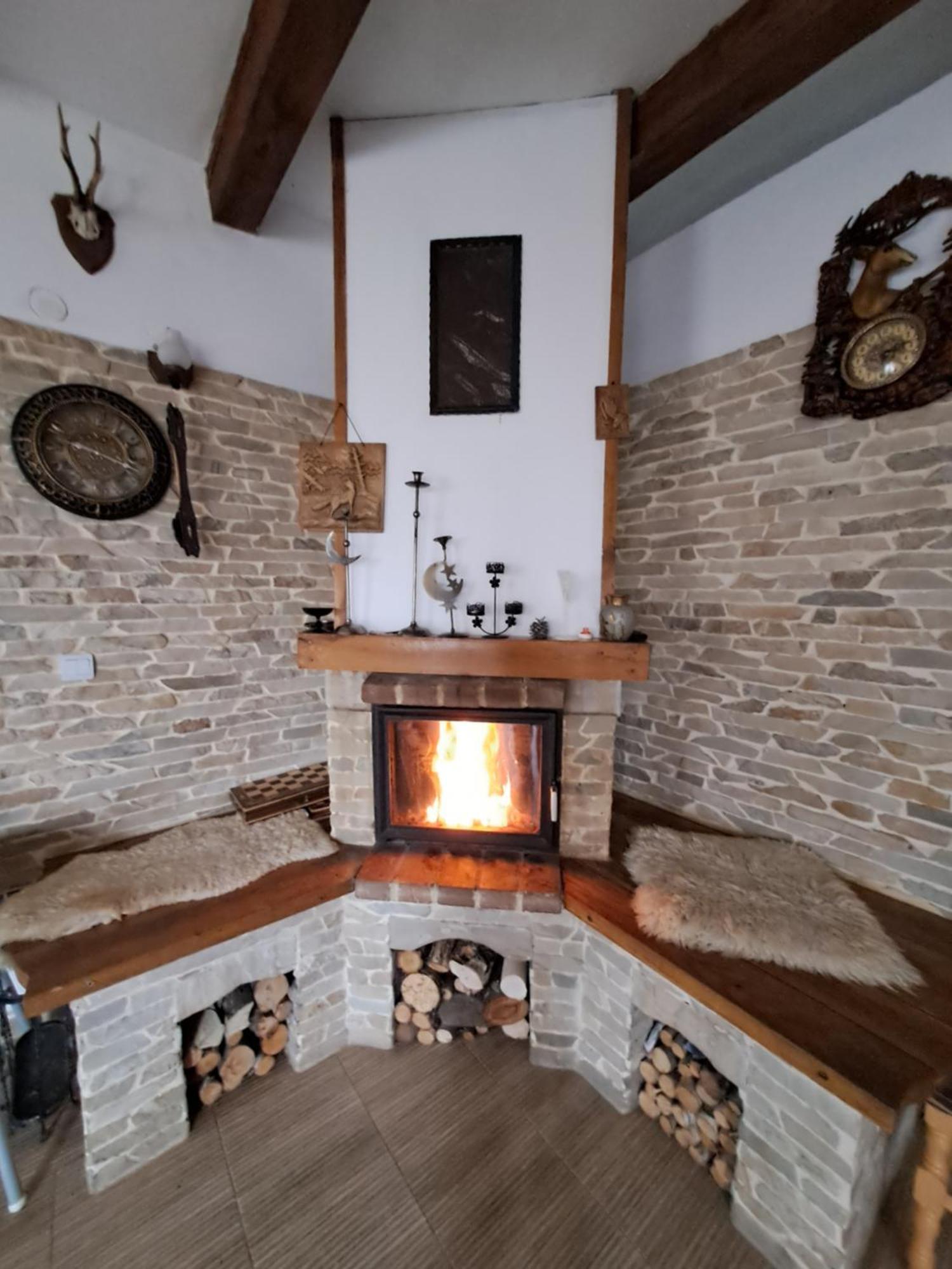 ホテル Casa Cristalul Muntilor Poiana Mărului エクステリア 写真
